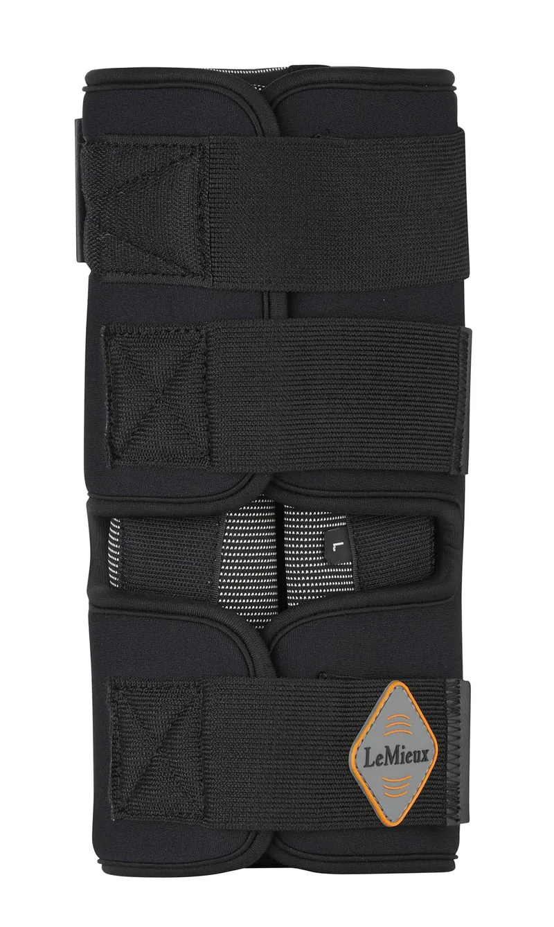 LeMieux Conductive Magno Hock Boots in Black-2